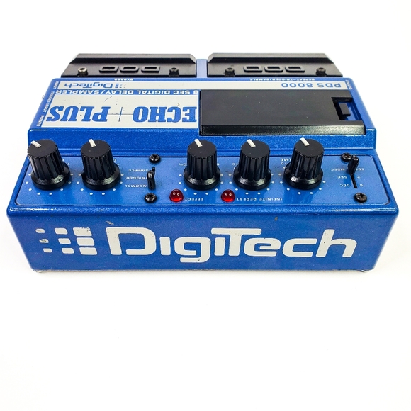 Rare Vintage DigiTech DOD Echo Plus 8 PDS 8000 Delay Sampler Guitar Effect Pedal - Picture 4 of 10
